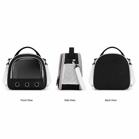 Pawmori Foldable Breathable Cat Carrier Bag