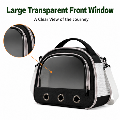 Pawmori Foldable Breathable Cat Carrier Bag