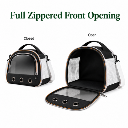 Pawmori Foldable Breathable Cat Carrier Bag